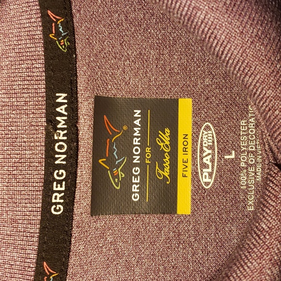 Greg Norman five iron, Men's Polo Shirt. - Picture 2 of 7